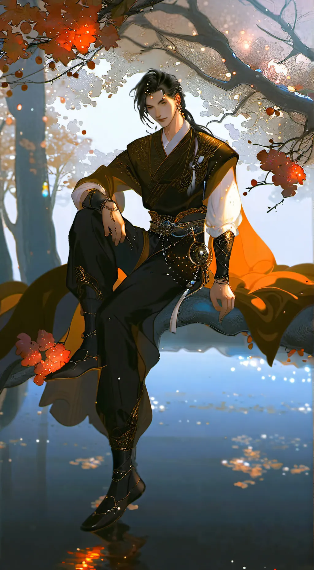 ai character: Lou  background