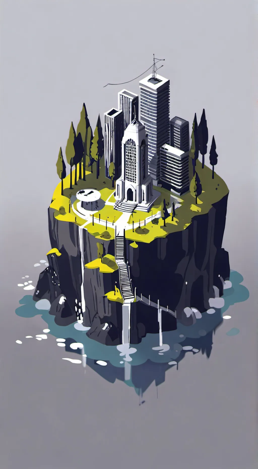 ai character: demon slayer  background