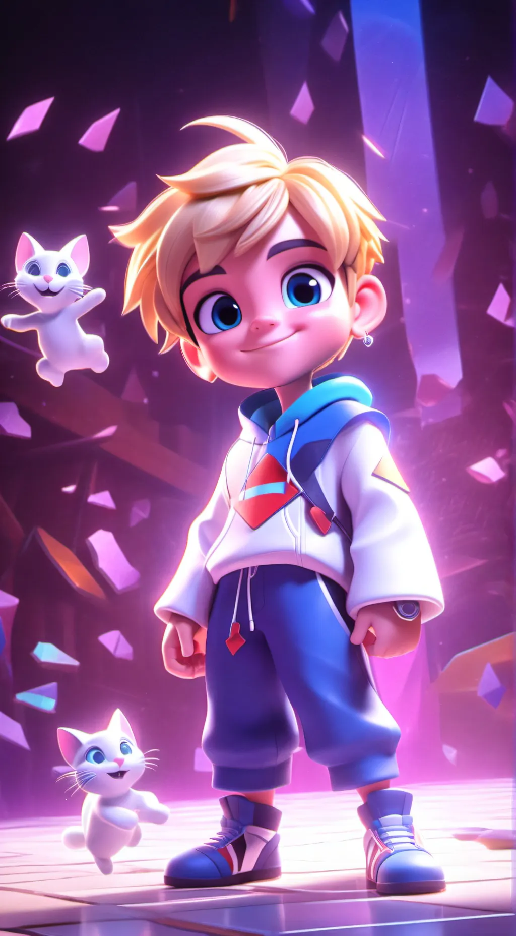 ai character: Aaron background