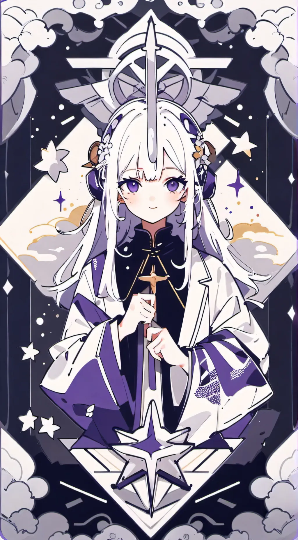 ai character: JJK BEACH background