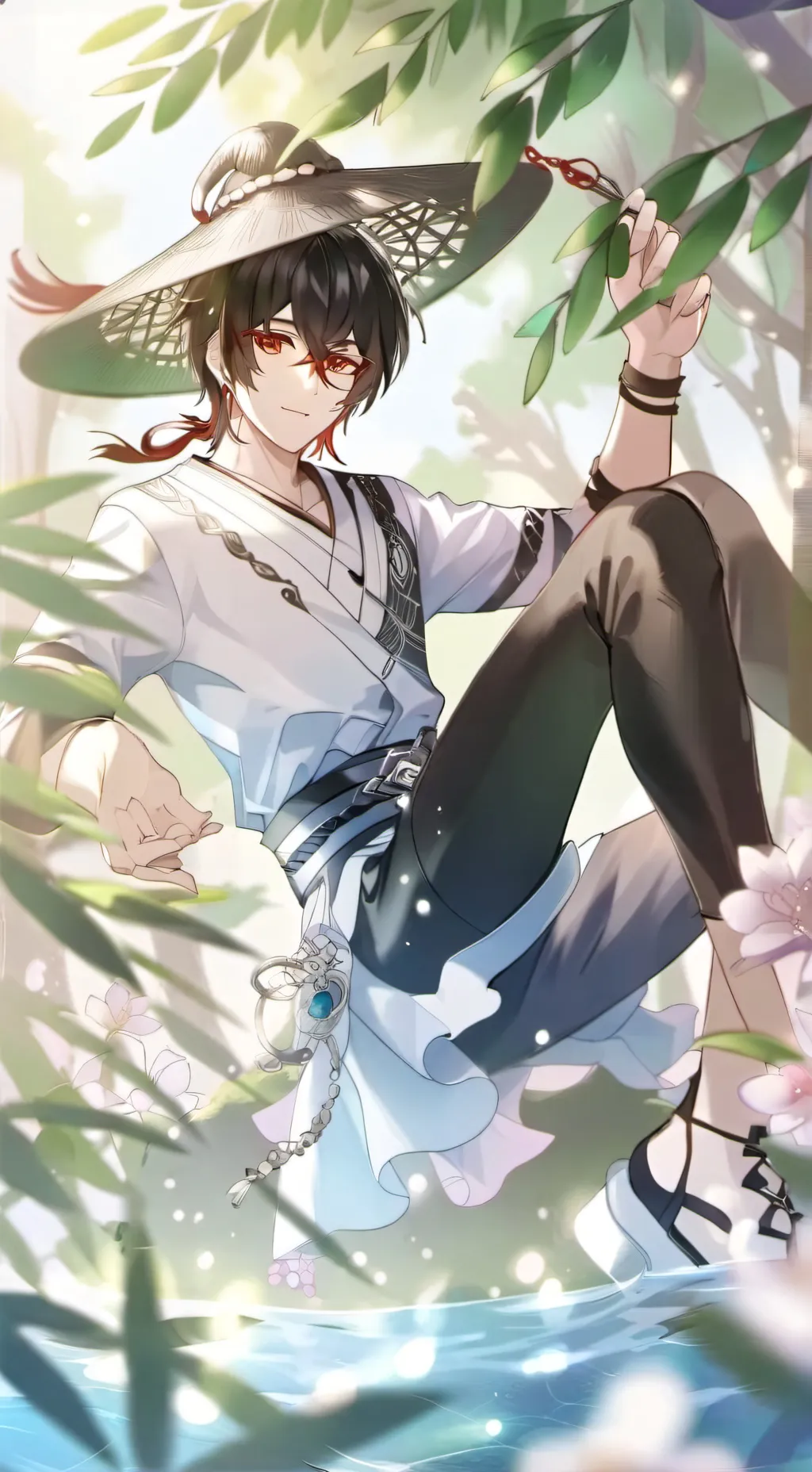 ai character: kny background