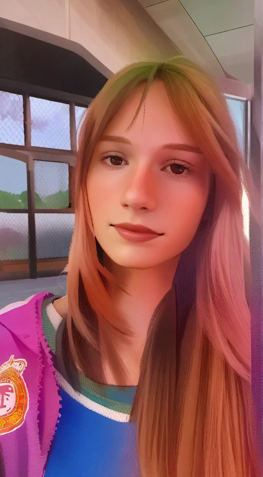 ai character: firstdayofschool background