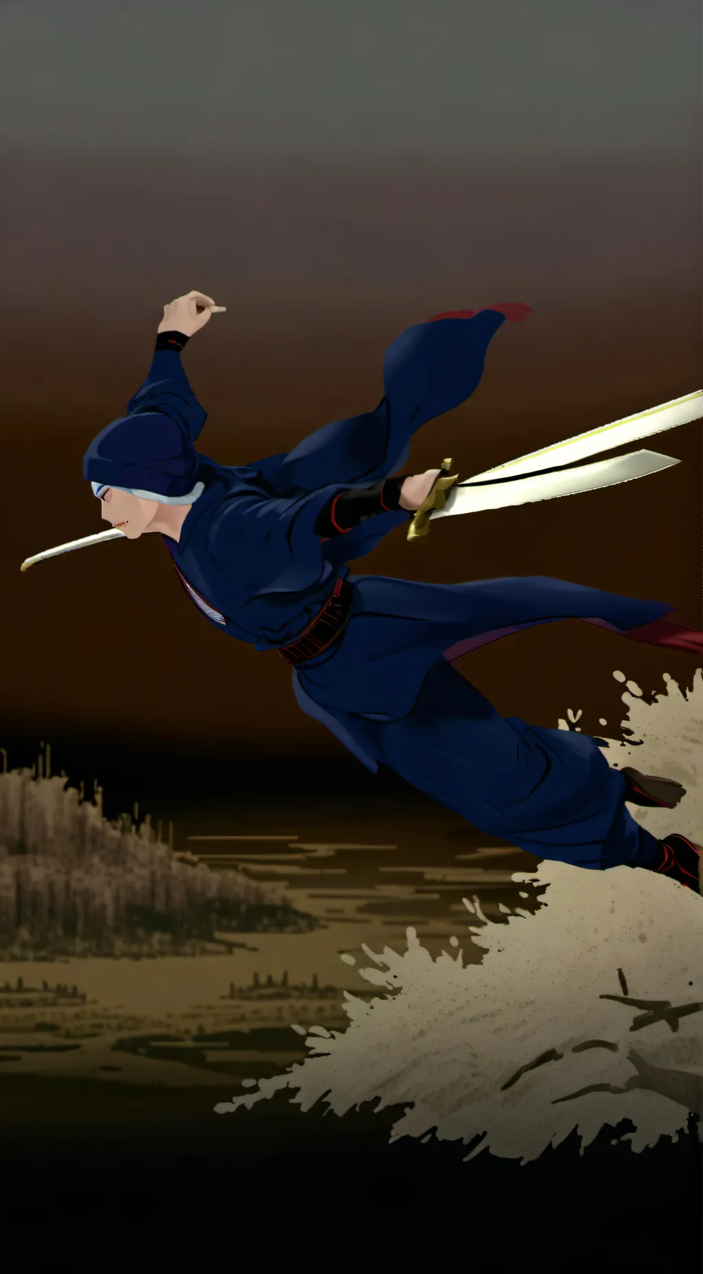 ai character: Renjiro background