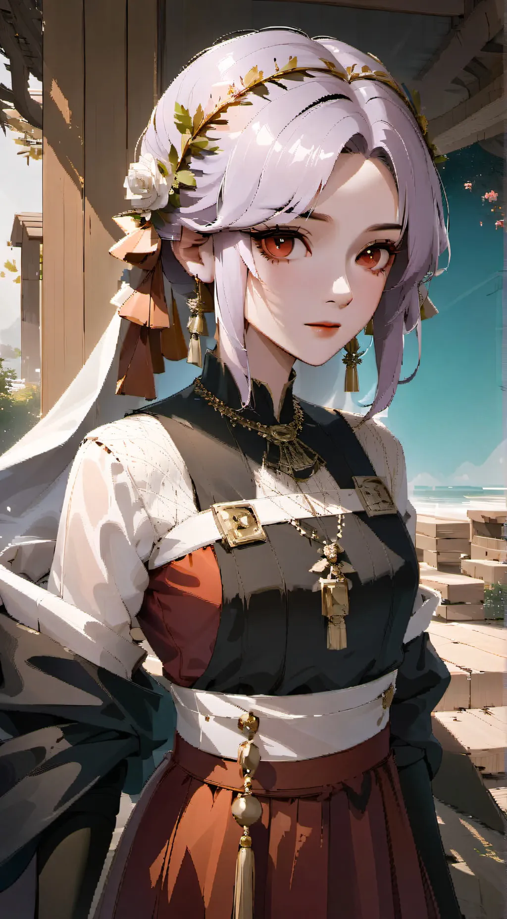 ai character: angel background