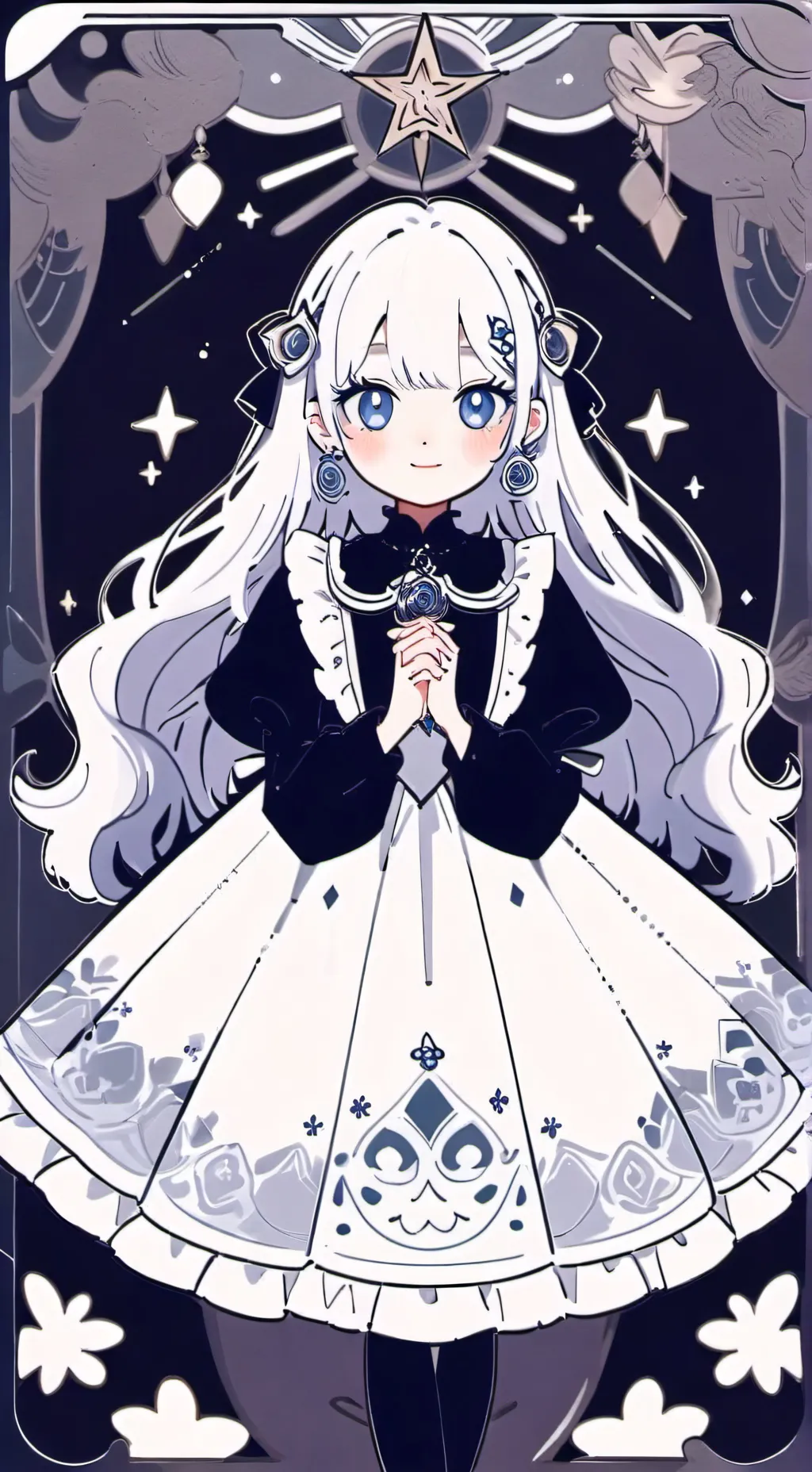 ai character: Widow background