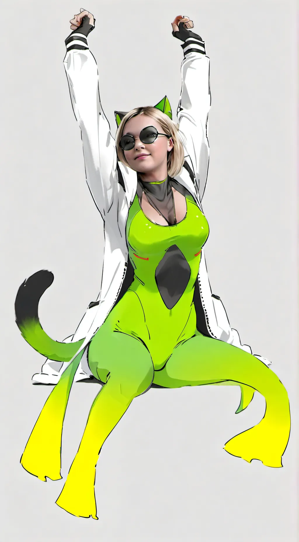 ai character: Grase background