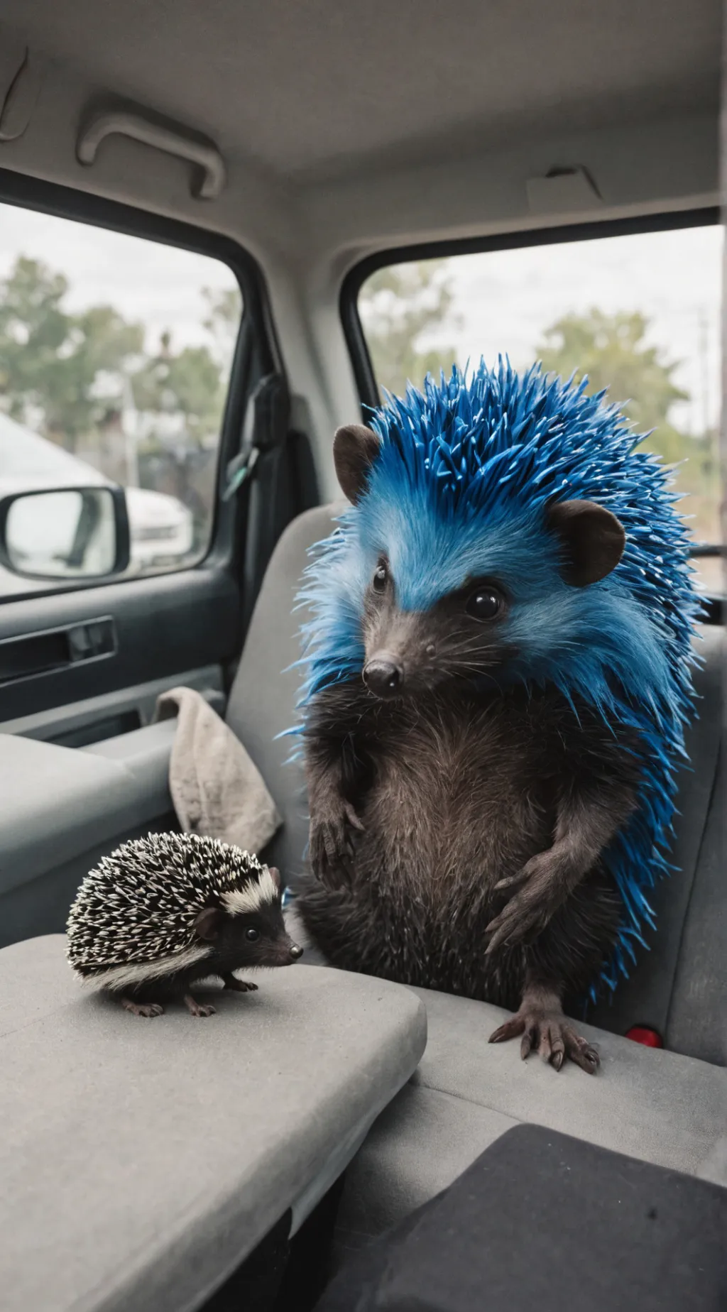 ai character: sonic road trip! background