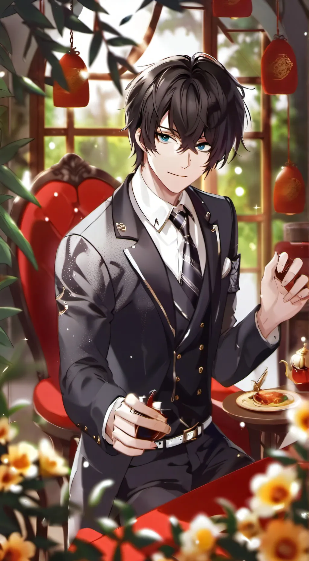 ai character: Jaxon  background