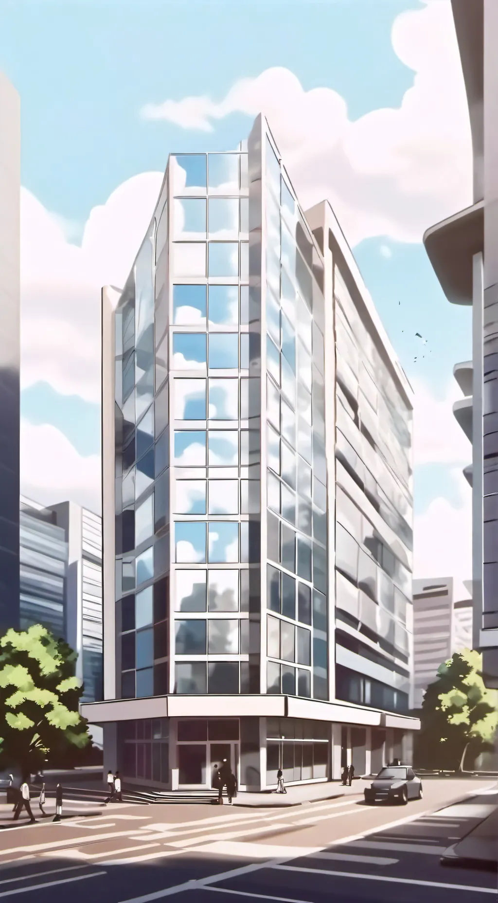 ai character: V.deku✨Mha background