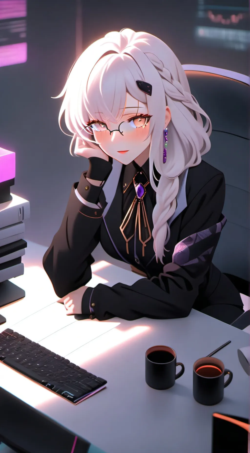 ai character: Miyuki background