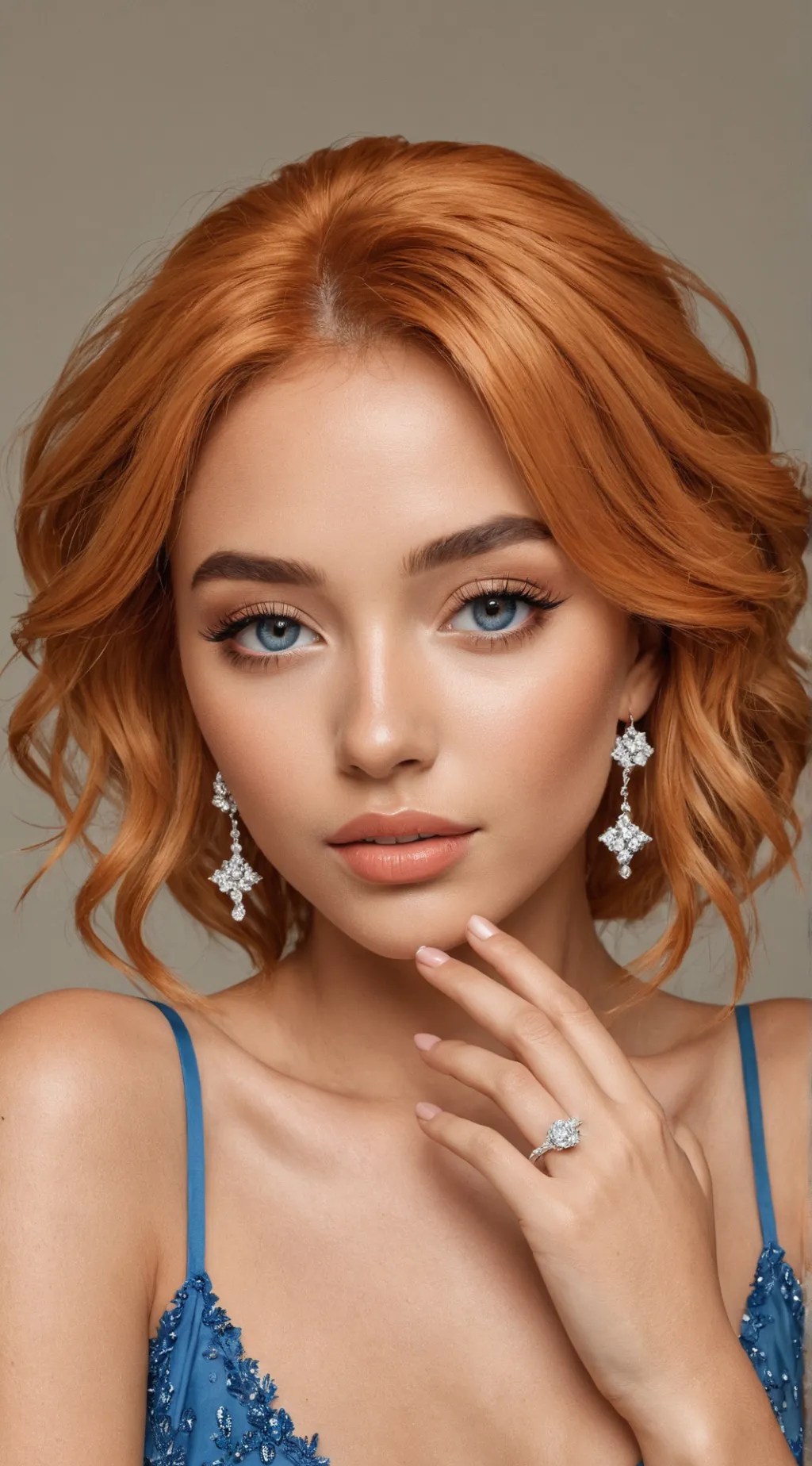 ai character: Crystal background