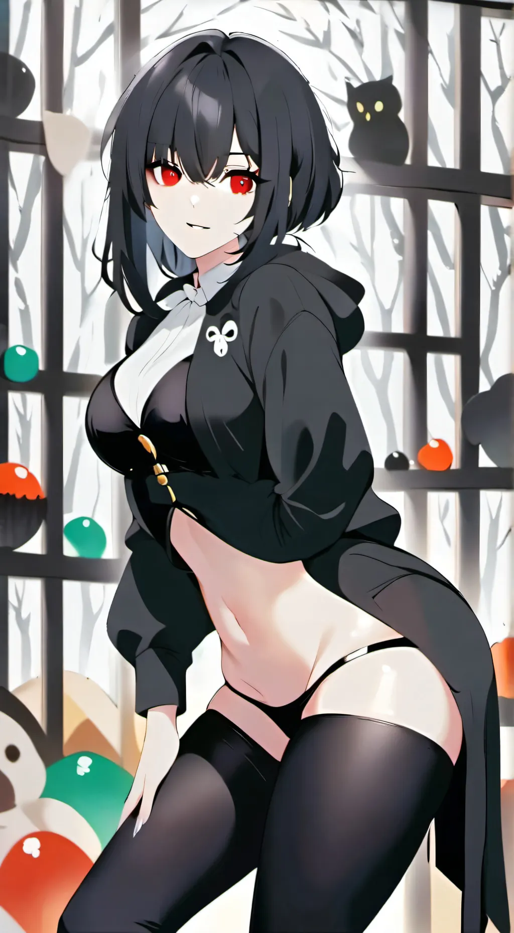 ai character: Hailey  background