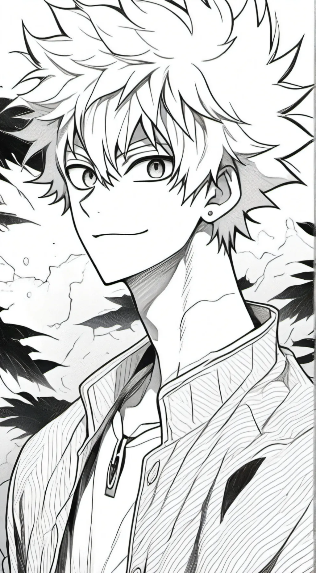 ai character: bakugo background