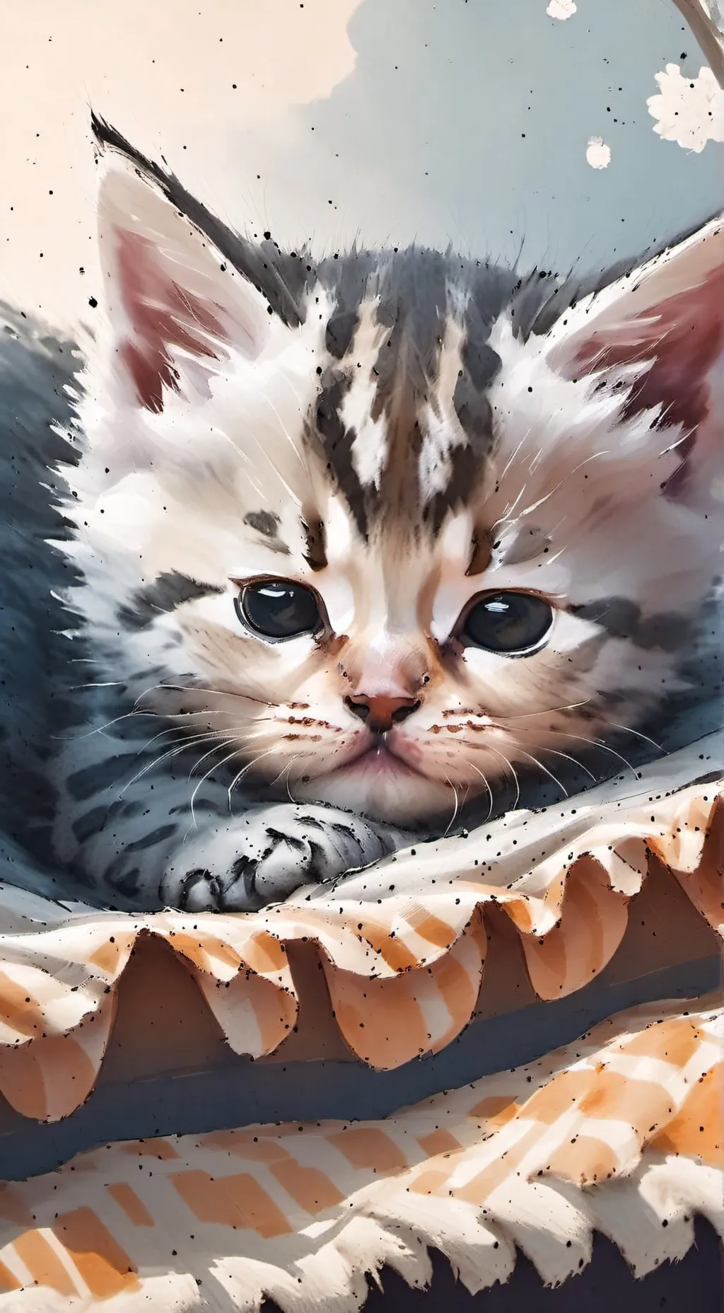 ai character: A Cat/Minnie background