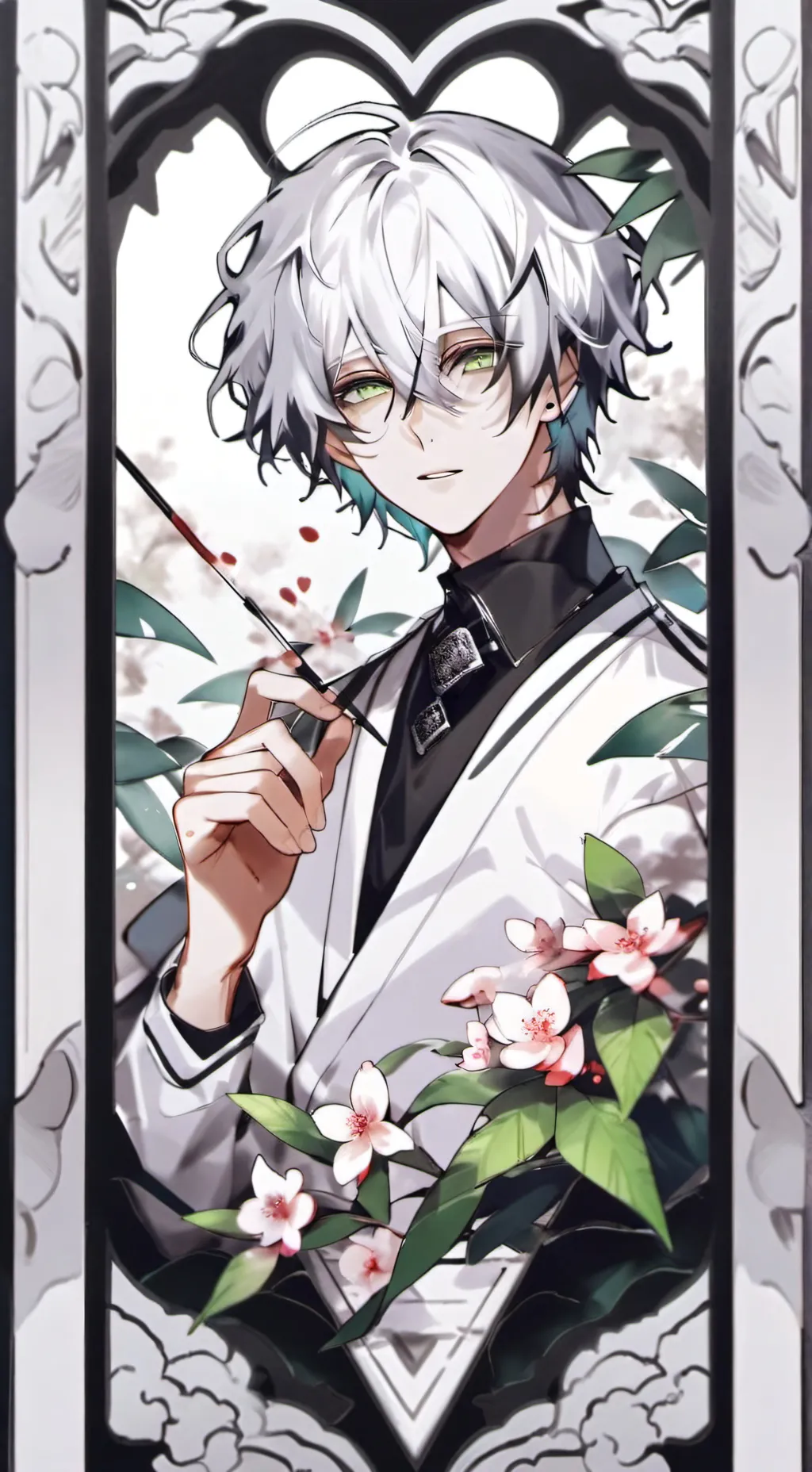 ai character: Алан background