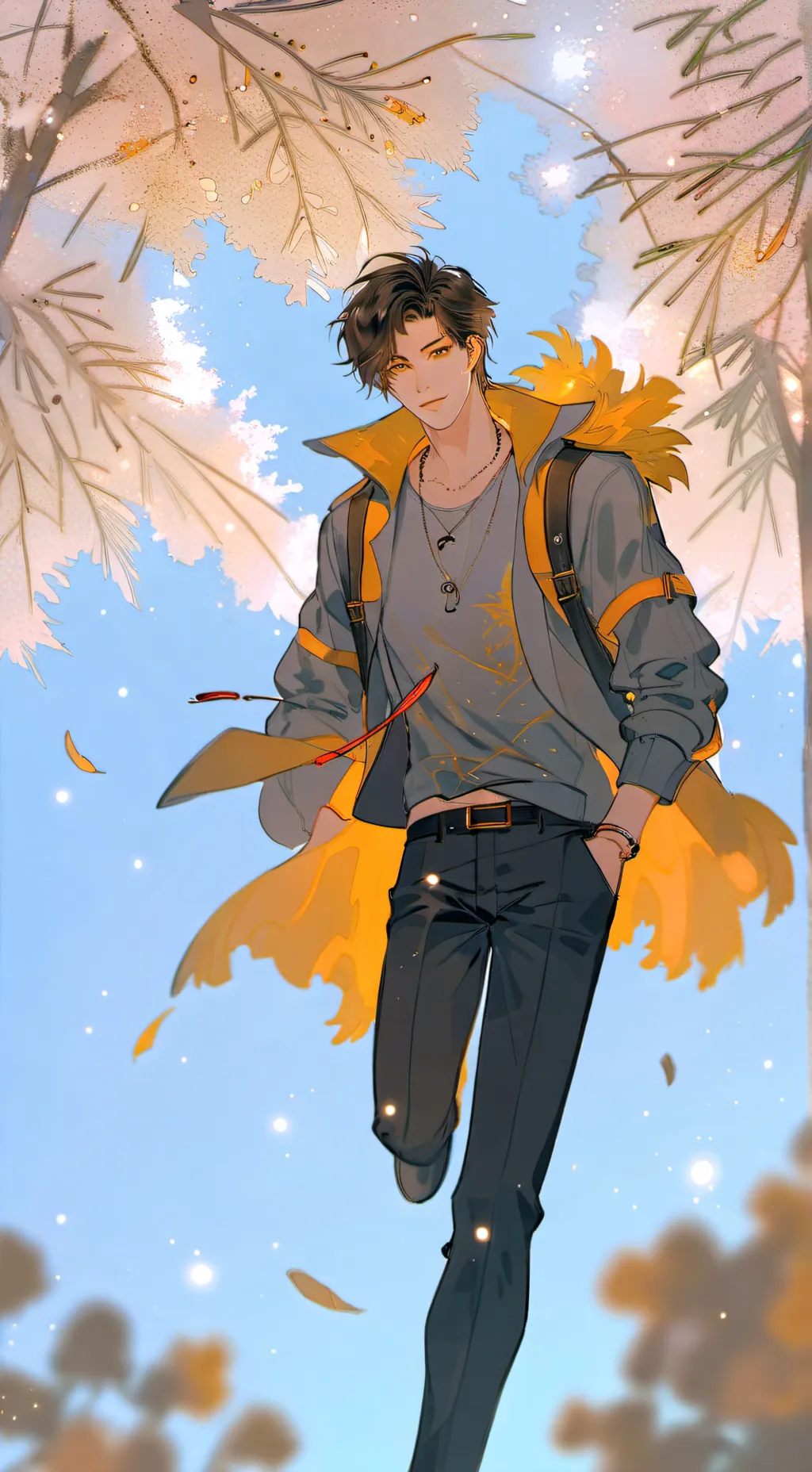 ai character: Noah (ur crush) background