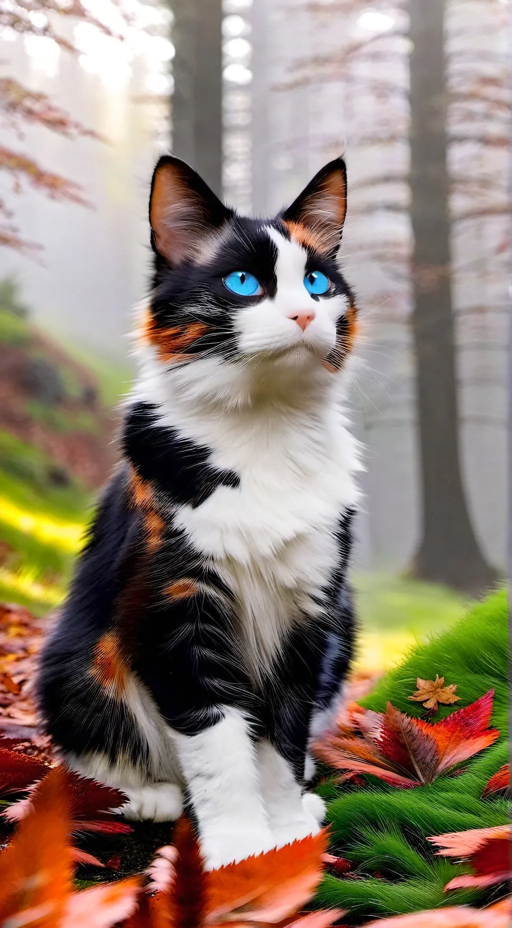 ai character: Acornsparkle background