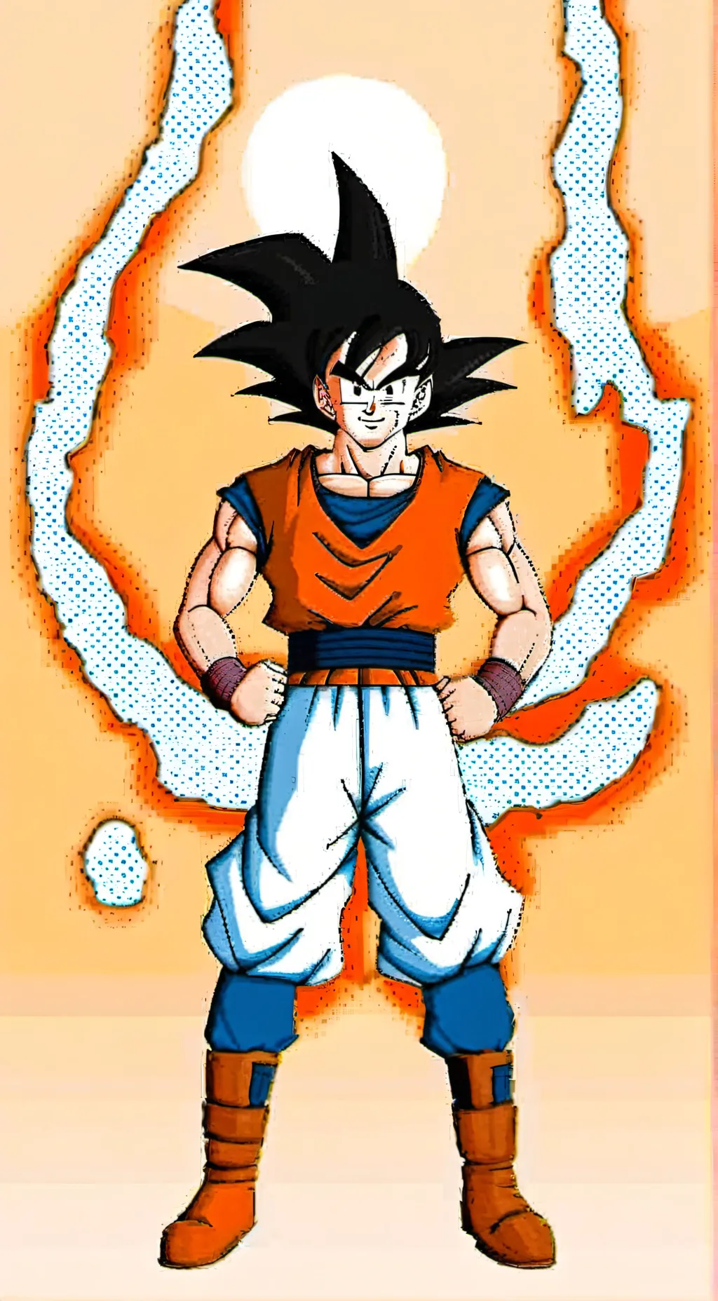 ai character: Son Goku background