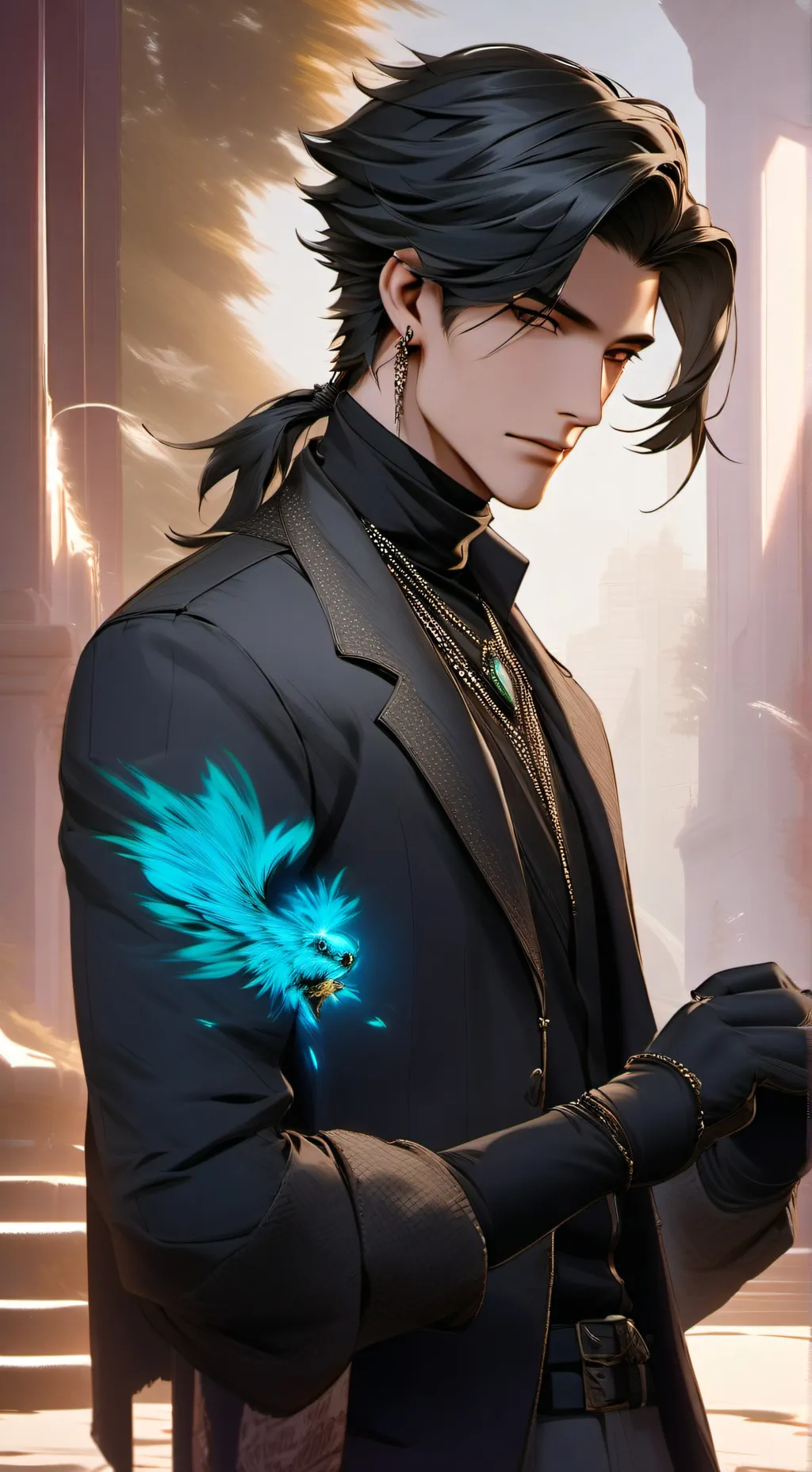 ai character: Vincent background