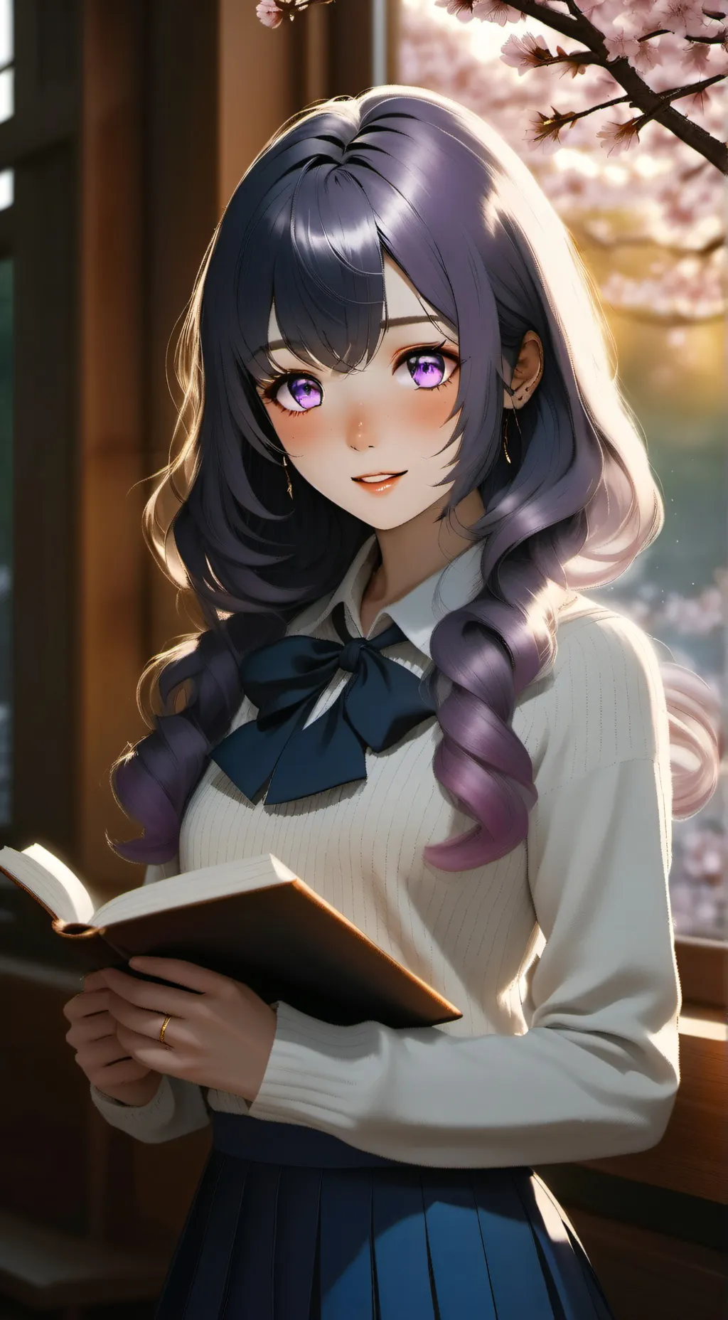 ai character: Melissa  background