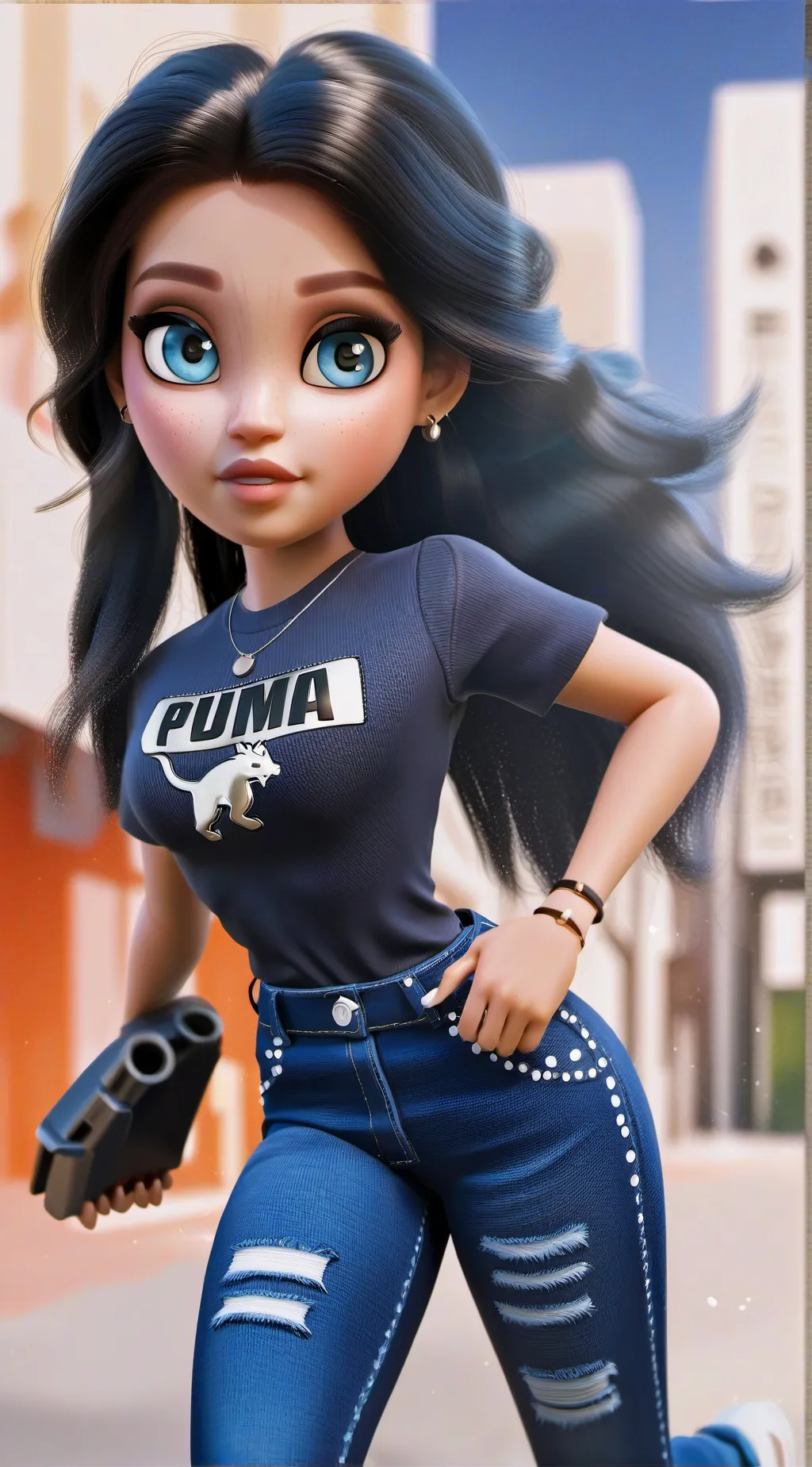 ai character: Mayina  background