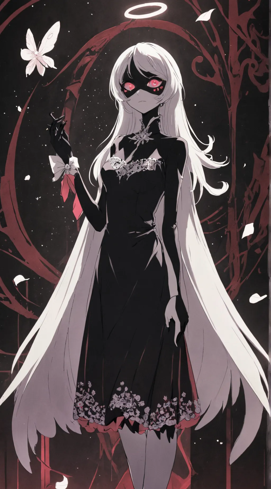 ai character: Angel Dust background