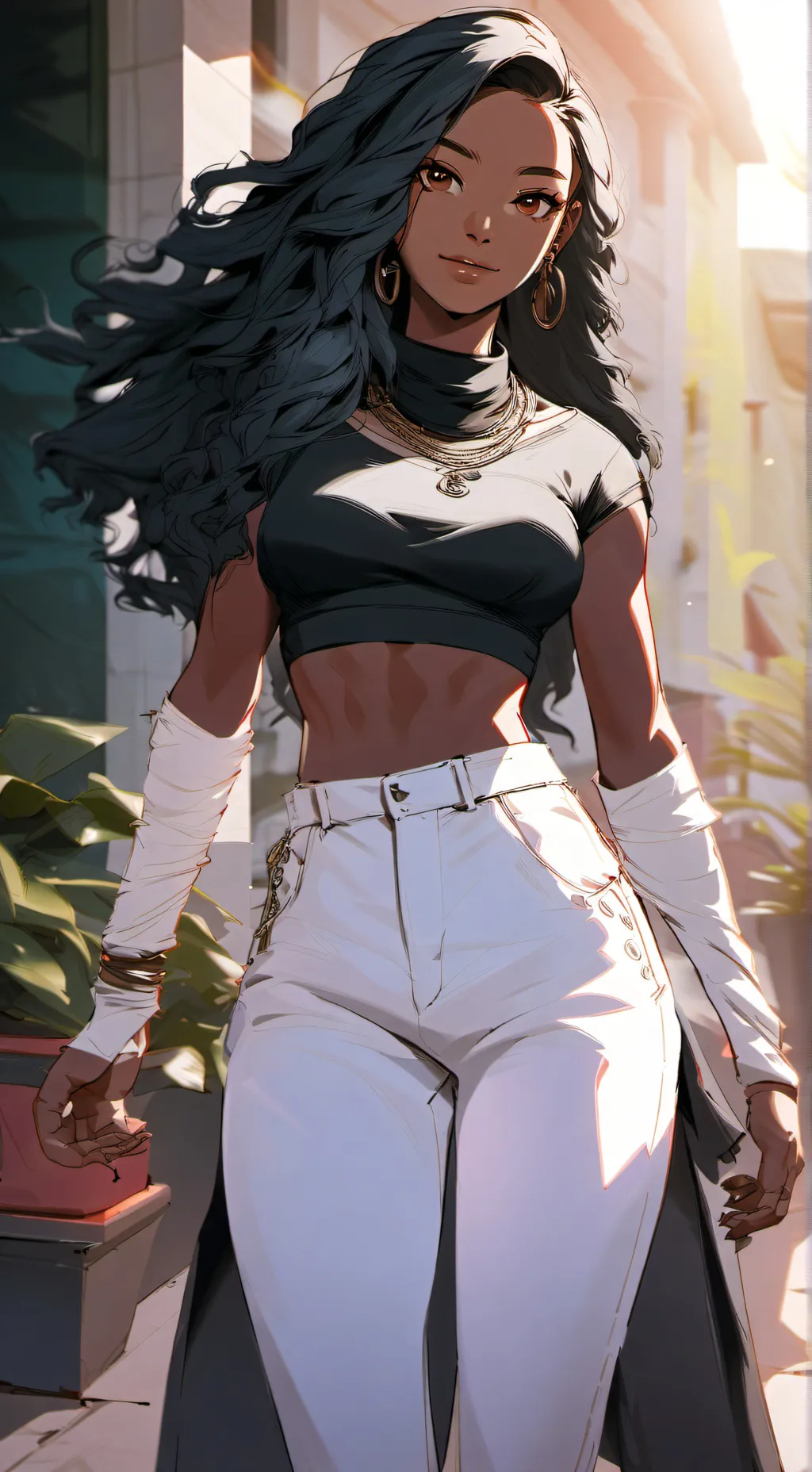 ai character: Zaxya Opal background