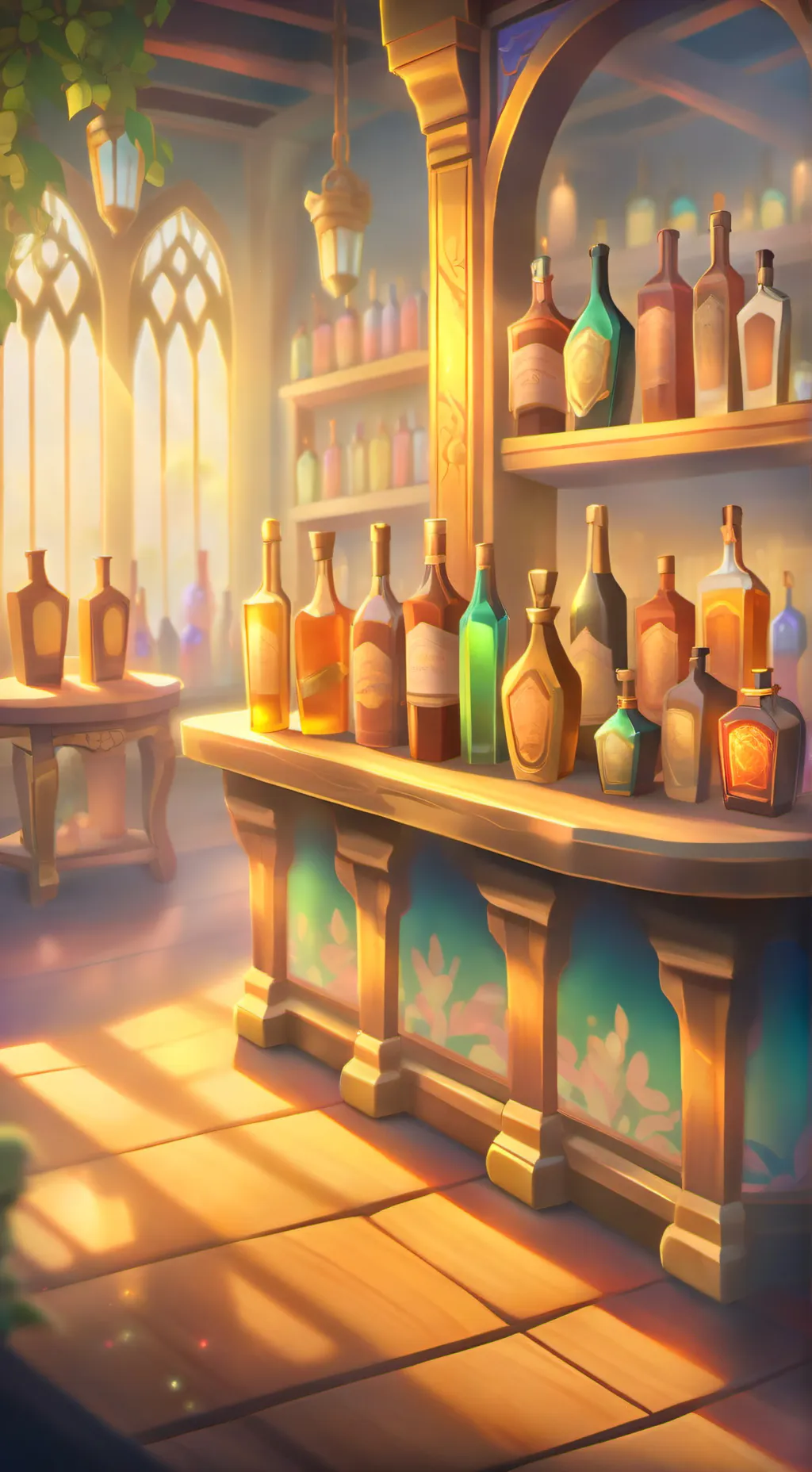 ai character: barr background