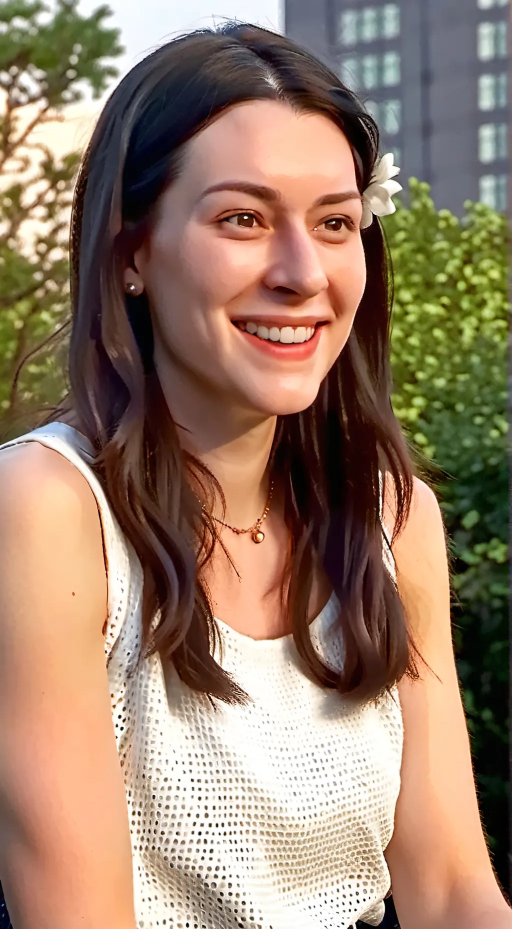 ai character: Ana Bozovic ❤️  background