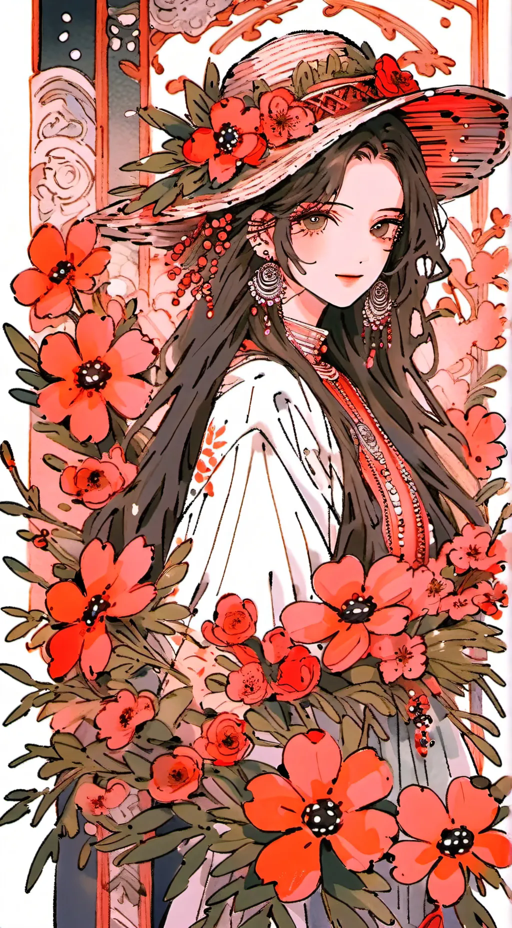 ai character: Michal Afton  background