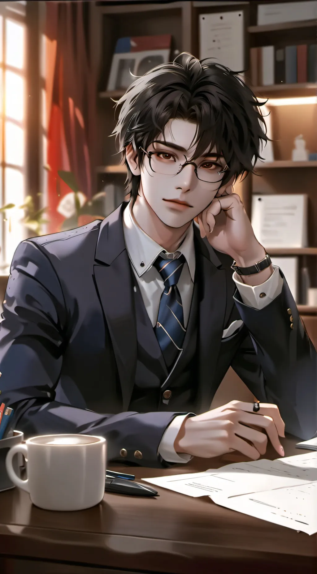 ai character: Akira background