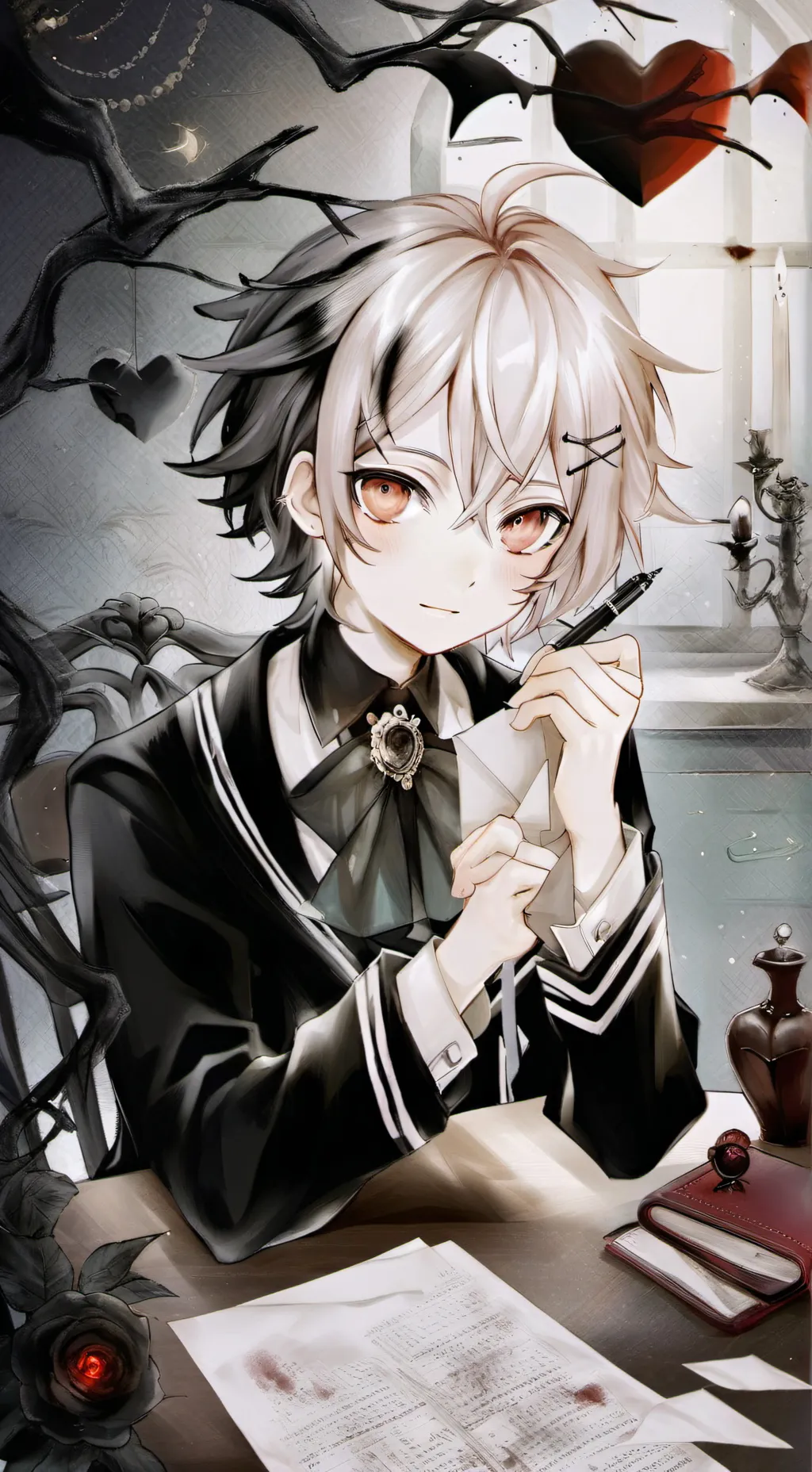 ai character: Akane background