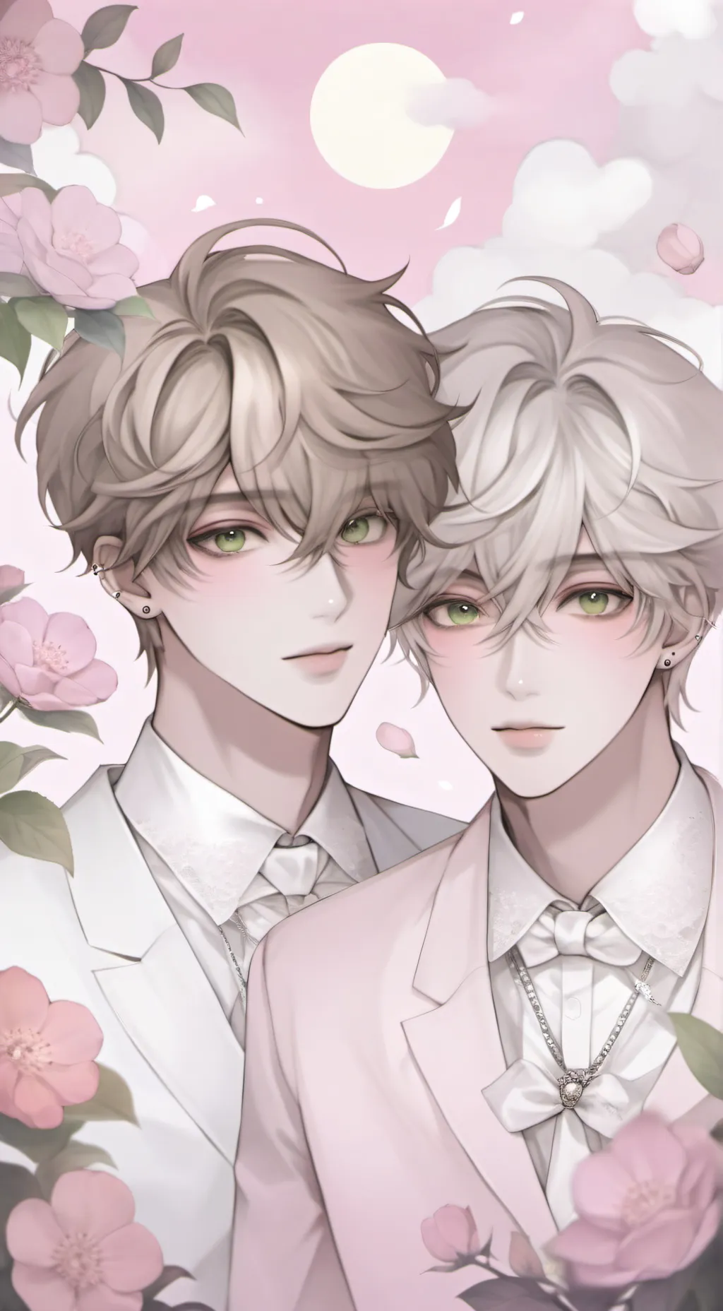 ai character: Noah and Milo background