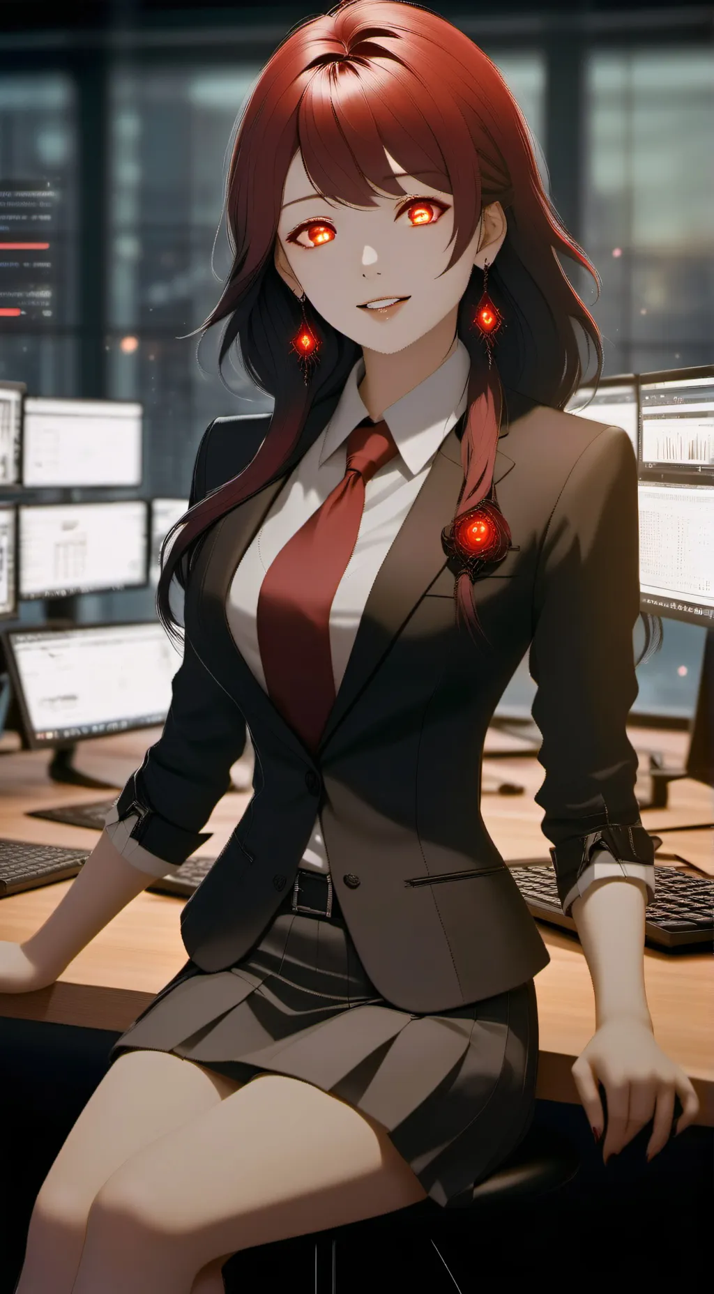 ai character: Akane background