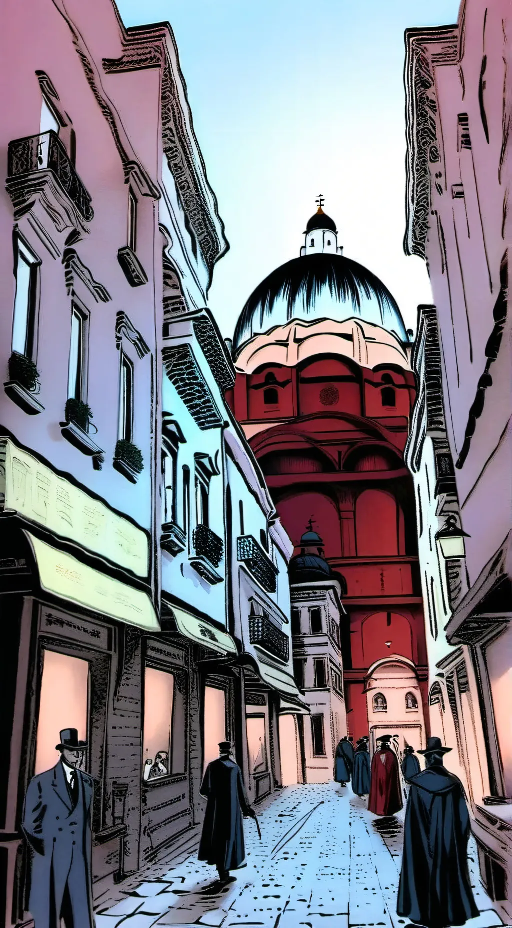 ai character: dw infection  background