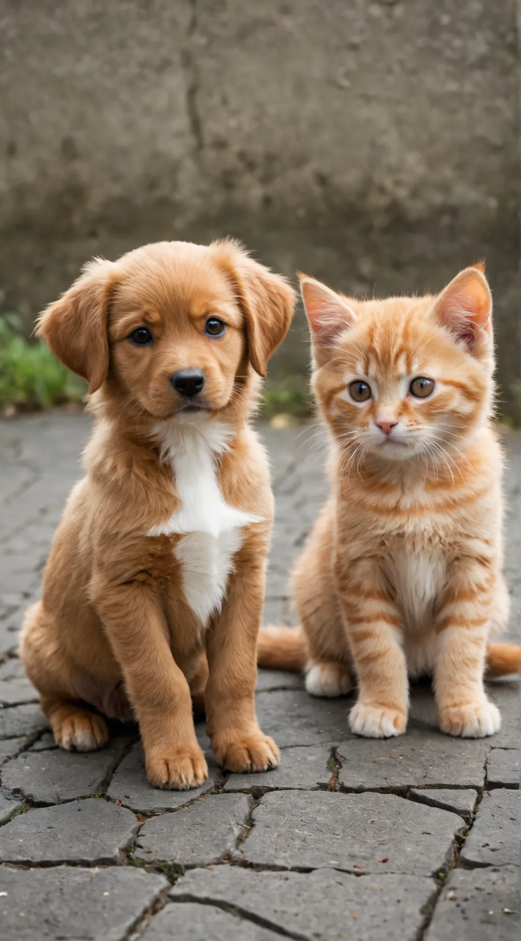 ai character: Rex and Luna background