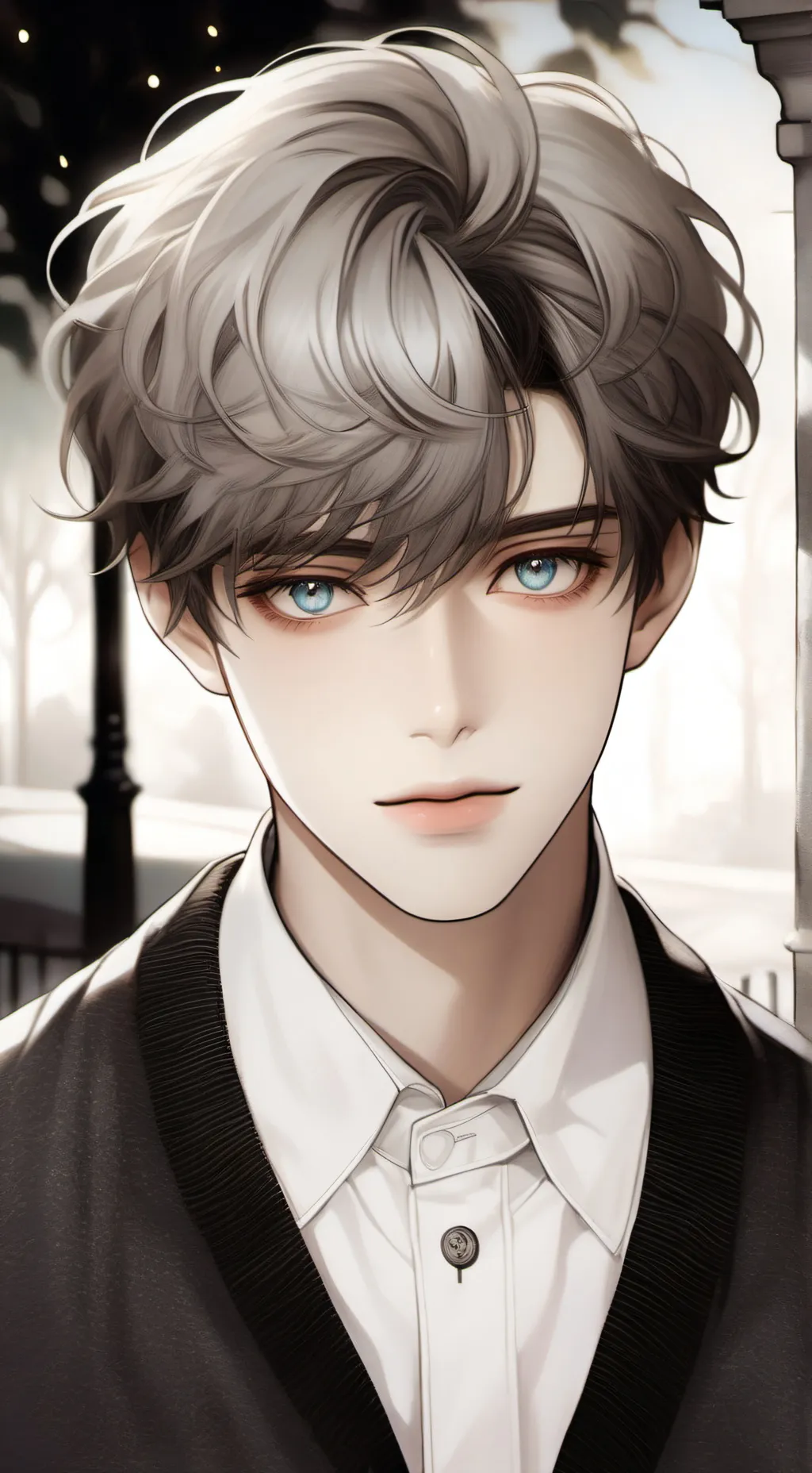 ai character: Evan background
