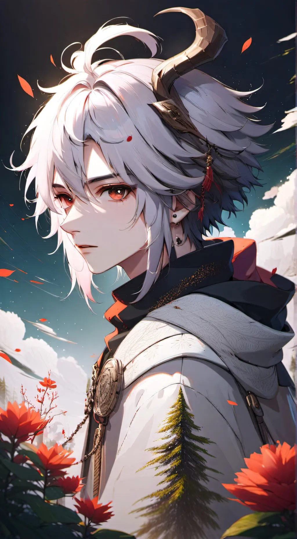 ai character: deus da morte xami background