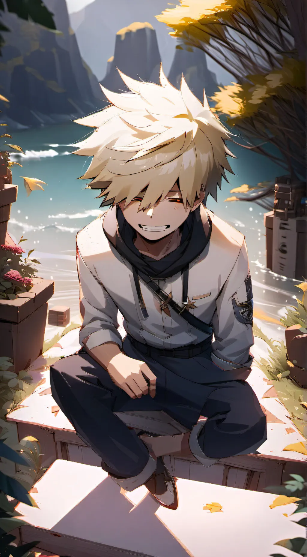 ai character: Bakugo background