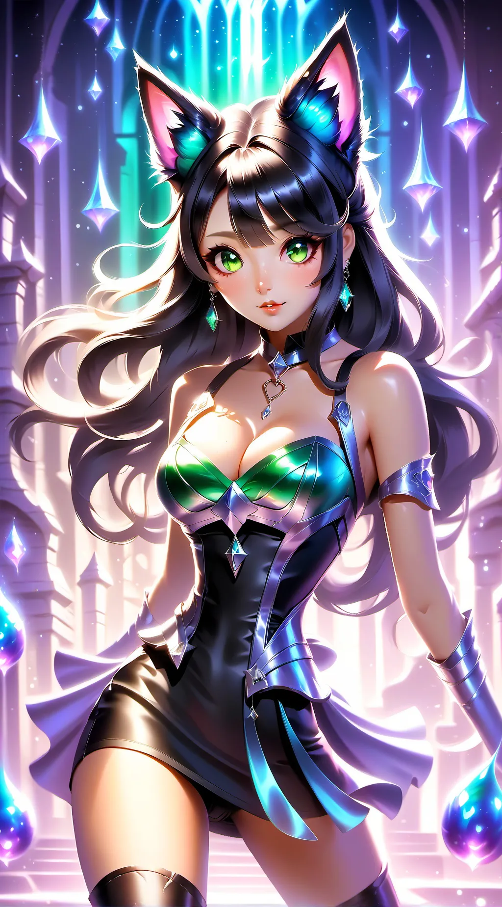 ai character: freda the wolf background