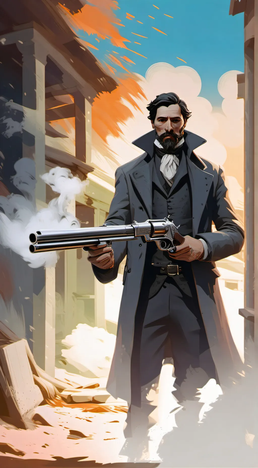 ai character: Stranger  background