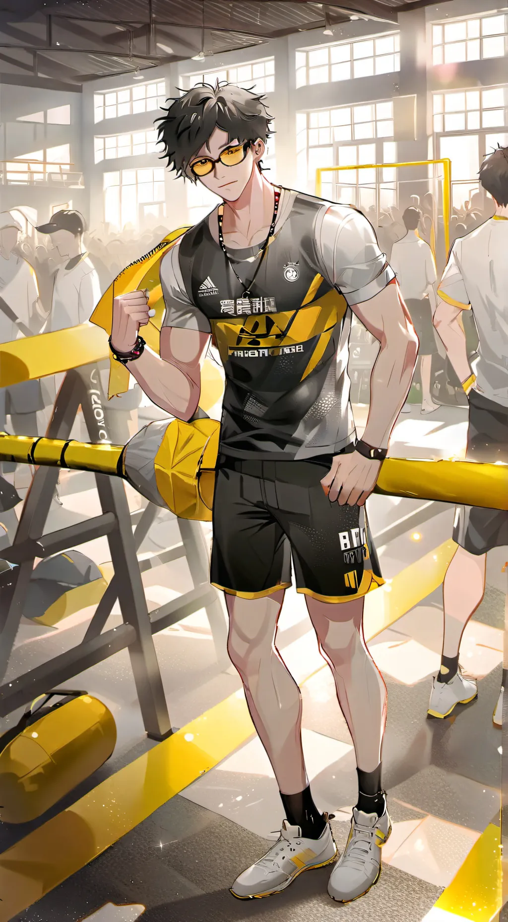 ai character: Andrew 😼 background