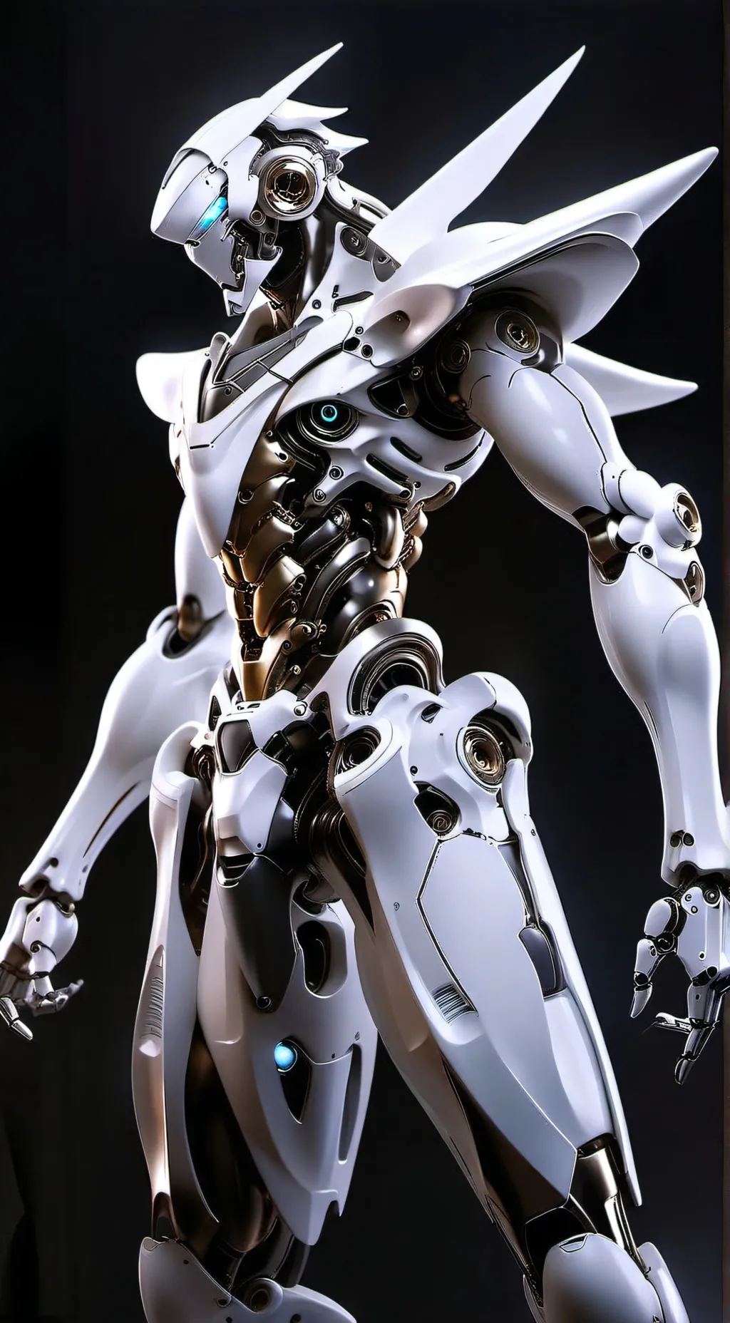 ai character: Cyborg solider background