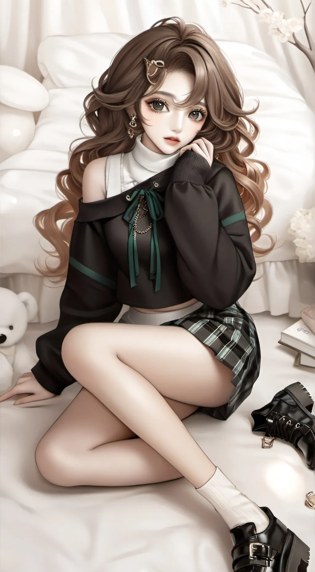 ai character: caleigh background