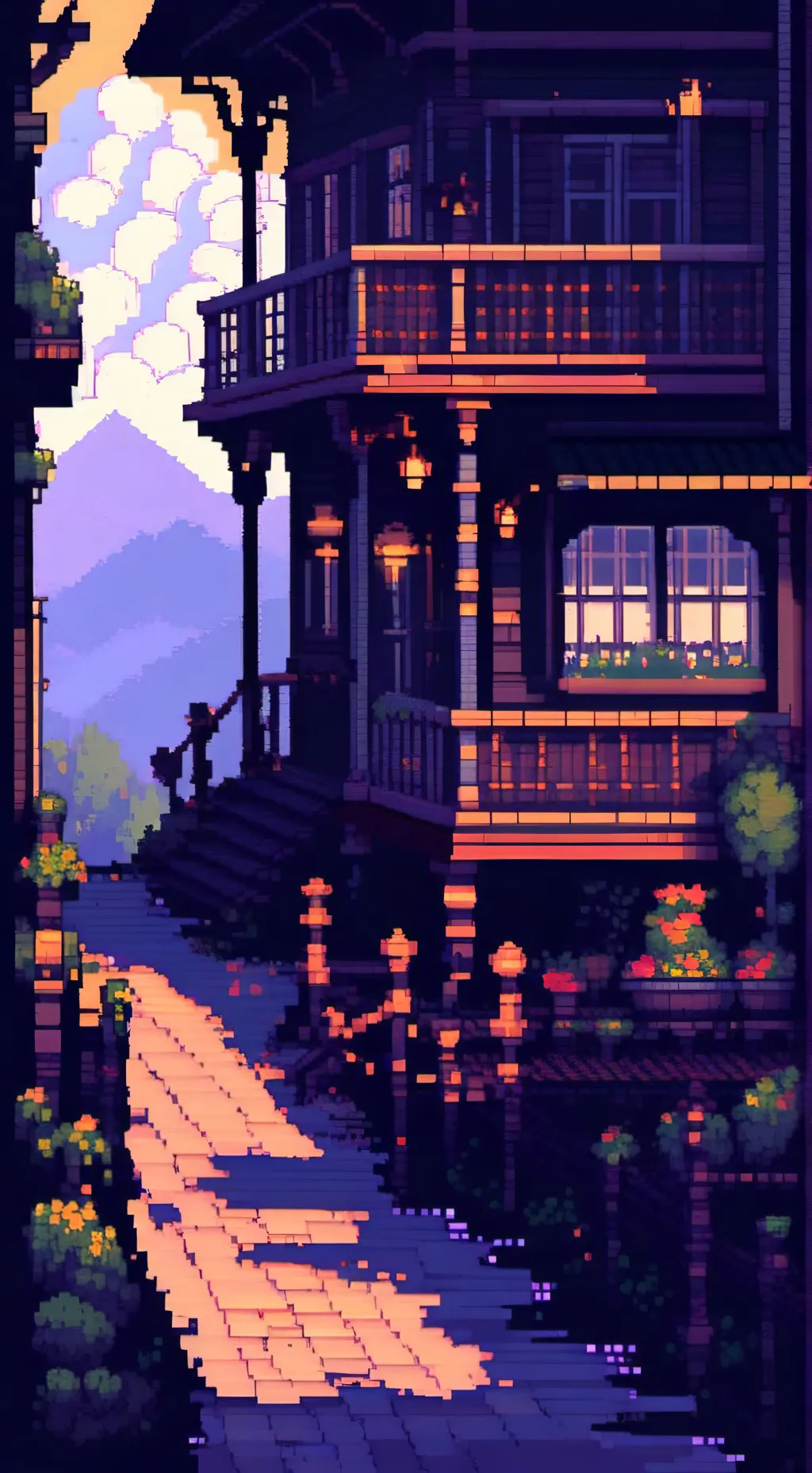 ai character:  naughty background