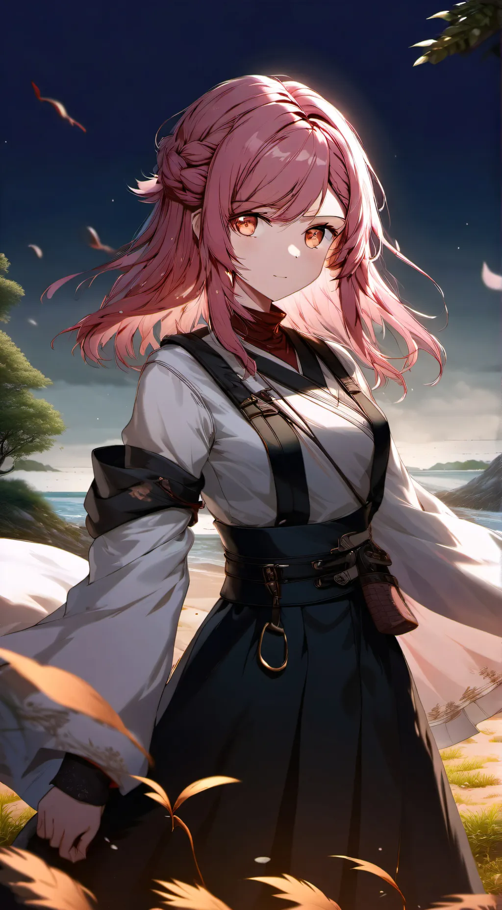 ai character: Luna✨ background