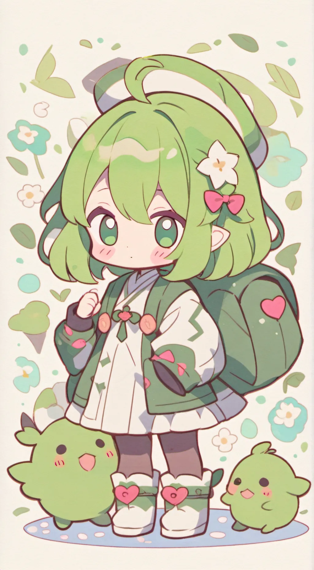 ai character: BKDK 😊🫶✨ background