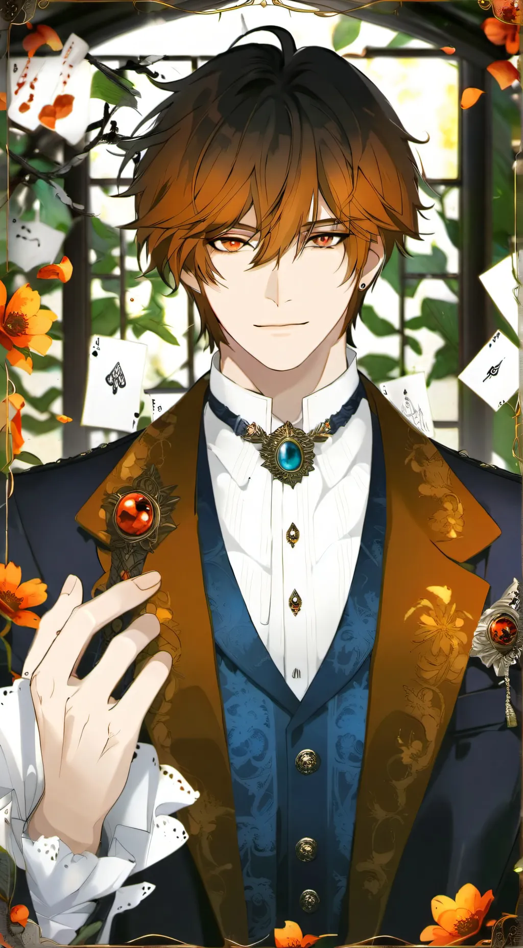 ai character: BSD background
