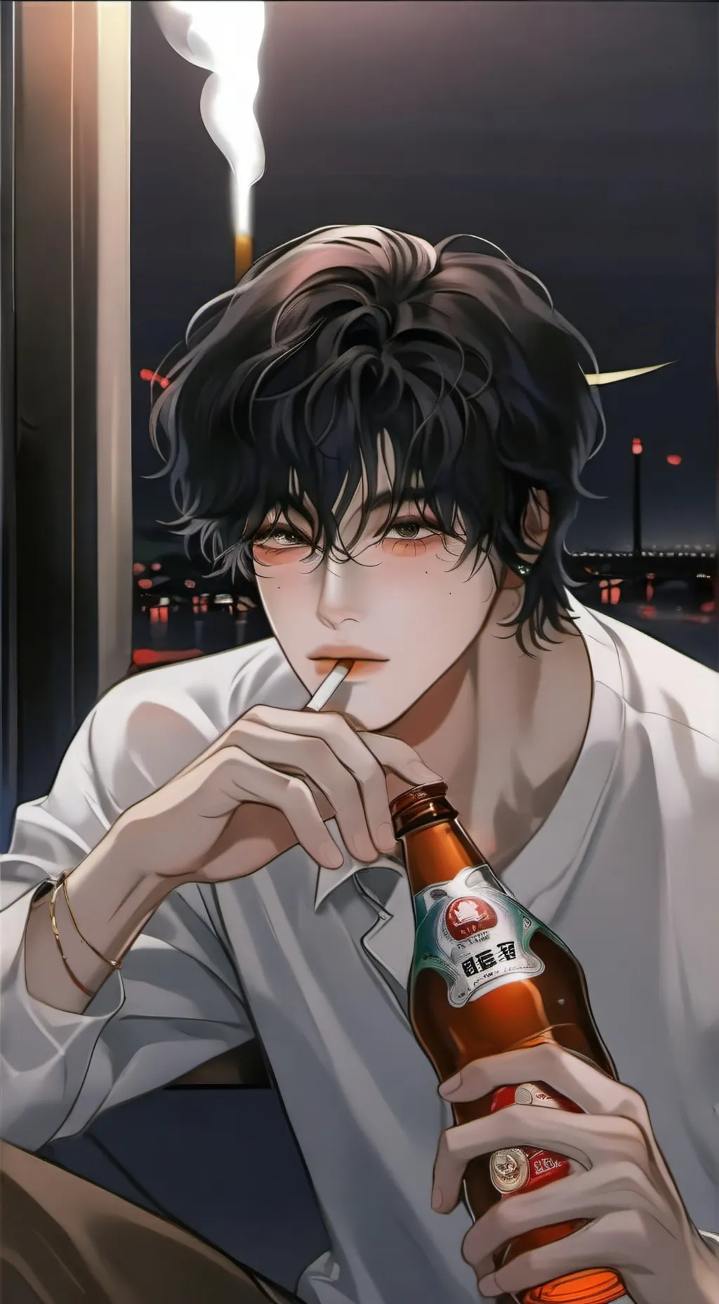 ai character: Nyx background