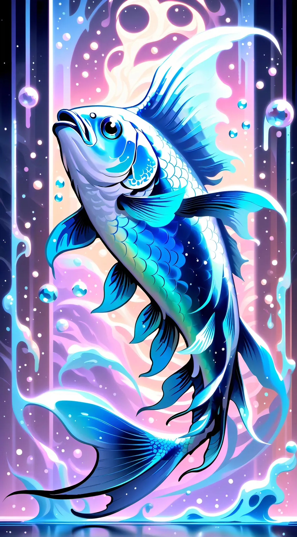 ai character: The Ocean background